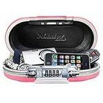 Master Lock Personal Safe, Set Your Own Combination Portable SafeSpace, 9-17/32 in. Wide, Pink, 5900DPNK, 9.8 x 5.5 x 2.6 inches