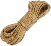 Hemp Rope Jute Twine String Cat Scratcher for Cat Tree, Cat Tower and DIY (5MM 33Feet)