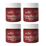 4x La Riche Directions Semi-Permanent Hair Color 100ml Tub - Pillarbox Red