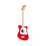 Loog Mini Acoustic Guitar for Children and Beginners, (Red)