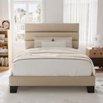 Allewie Twin Size Platform Bed Fram