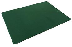 Superior Green Close-up Magic Pad, Non-Slip Grip Table Mat for Card Tricks and Coin Illusions - 16 by 23 Inches