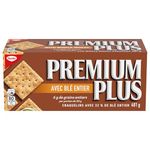 Premium Plus, Whole Wheat Crackers, 481 g