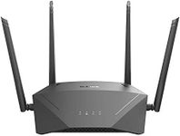 D-Link DIR-1750-US, WiFi Router AC1750 Mesh Smart Internet Home Network System, High Speed Performance WP3 MU-MIMO Dual Band Gigabit Gaming, Black