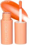 Palladio Jelly Tint, Liquid Stain for Cheeks & Lips, Vivid Color Lip Stain, Lightweight Non-Sticky and Transfer-proof, Natural Finish Makeup, Mango Tango