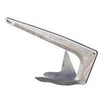 Boat Anchor, Bruce-Type Anchor, Galvanised, 10kg Weight, Sailing Boat Anchor