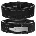 HAWK Weight Lifting Lever Belt Training Inzer Straps Power Lifting Guaranteed!! BLACK (Medium)