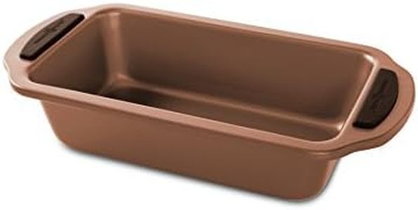 Nordic Ware 48643 Freshly Baked Loaf Pan, 12" x 2.5", Copper