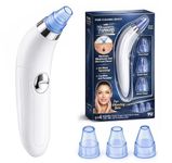 PANCA Blackhead Remover Vacuum for Face | 4 in 1 Pore Cleaner Suction Device with Multiple Heads | Facial Cleansing Tool for Blackhead Whitehead Removal for Men & Women