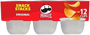 Pringles Potato Crisps Chips, Lunch Snacks, On-the-Go Snacks, Snack Stacks, Original, 8oz Tray (12 Cups)