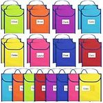 16 Pcs Book Bags for Classroom Bulk