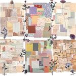 445 PCS Vintage Scrapbook Paper Jou