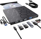 External CD/DVD Drive for Laptop, P