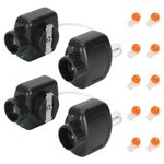 HAE00002 Garage Door Openers Sensor,Safety Sensor Beam Eyes Fit for Linear Garage Door Opener,Garage Door Sensor Replacement,Compatible with Linear Garage Door Opener HAE00002 LSO50 LDO33 LDO50 2PACK