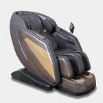 Health & Fitness_Hub Sobo HF21 4D Full Body Recliner Zero Gravity Massage Chair (Brown and Beige)