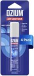 Ozium 0.8 oz. Air Sanitizer & Odor Eliminator for Homes, Cars, Offices and More, Original Scent, Pack of 4