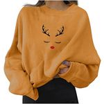 Halloween Sweatshirt Women Winter,Halloween Evil Pumpkin Head Print Pullover Sweatshirt Long Sleeve Sweatshirt Teen Girls Autumn Halloween Costumes Cotton Hooded Jacket Women