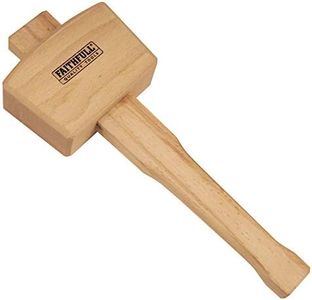 Faithfull FAICM4 Carpenters Beech Mallet 4in, Brown, 100 mm (4 Inch) 430 g approx.