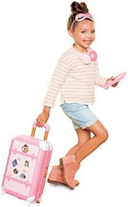 Disney Princess Trolley Deluxe, set da gioco con valigia e accessori da viaggio Disney Princess Style Collection. 14 accessori per giochi di imitazione, incluso il passaporto! Dai 3 anni in su.