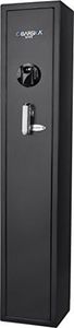 BARSKA AX12760 Keypad Biometric Fingerprint 4 Position Rifle Safe 1.83 Cubic Ft, Black