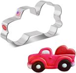 Valentine's Vintage Truck with Heart Cookie Cutter, 5" Made in USA by Ann Clark