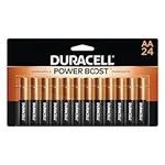 Duracell - Coppertop Aa Batteries - 24 Count - Long Lasting, All-purpose Double Aa Battery for Household and Business - Alkaline Batteries