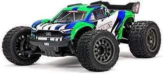 ARRMA RC Truck 1/10 VORTEKS 4X4 3S BLX Stadium Truck RTR (Batteries and Charger Not Included), Green, ARA4305V3T3