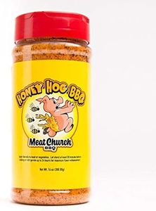 Meat Church Honey Hog BBQ Rub and Seasoning for Meat and Vegetables, Gluten Free, 14 Ounces