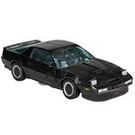 Transformers Collaborative Knight Rider x Transformers Toy, Autobot Agent Knight 6.5-inch Transformers Action Figure, 8+