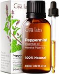 Gya Labs Peppermint Oil for Healthy Hair - Mint Essential Oils - Natural Peppermint Essential Oil for Diffuser, Skin & Hair (30ml)