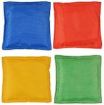 Price Toys Small Bean Bags For Throwing | 4 Bean Bags ( Blue, Yellow, Green and Red ) | Ideal for Juggling or Throwing Games (Set of 4)