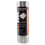 SuperFOIL Foil Insulation Roll 0.6m x 7.5m - Energy Saving DIY Bubble Foil Sheet - 3-in-1 Sustainable Thermal Insulation Reflective Radiant Barrier & Vapour Barrier - Multi Purpose for Home & Auto