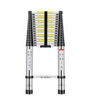 Welbuilt 23Feet (7Meter) Telescopic Ladder 16 Step | 2-Year Warranty | EN131 Certified Foldable Multipurpose Ladder for Home & Outdoor use