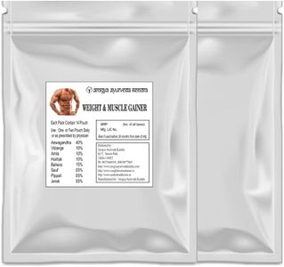 Arogya Ayurveda Weight & Muscle Gainer Powder for Men & Women - 8 weeks course (Mote Hone Ki Dawa).