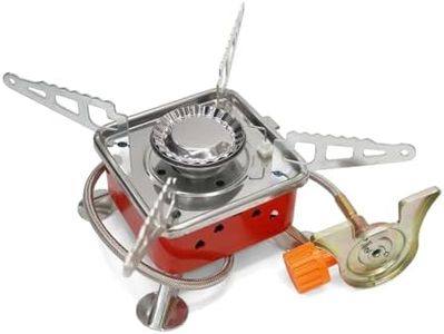 CHKAFEISTAR Portable Camping Stove: Windproof & Piezo Ignition