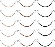 Sibba 15 Pieces Elastic Hook Hair Tie Hooks Hair Cord Bungee Hair Ties Styling Ponytail Holder for All Hair Types (15 Pieces)