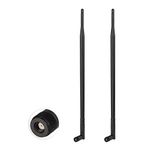 Superbat WiFi Antenna 12dBi 2.4GHz with RP-SMA Connector for Wireless Network Router etc 2-Pack