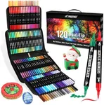 120 Colors Acrylic Paint Markers, D