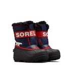 Sorel Unisex Kids Kids Snow Commander Winter Boots, Purple Nocturnal X Sail Red Children, 11 UK