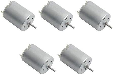 DC Motor 3V-12V 280 Micro Motor 42 x 24 mm for RC Boat Model Toys DIY (Pack of 5)