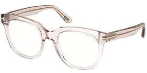 Tom Ford FT 5537-B BLUE BLOCK SHINY PINK 52/20/140 women Eyewear Frame