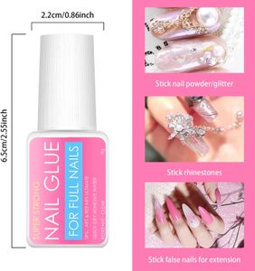 Extra Strong Nail Glue 8g – Super Adhesive for False & Acrylic Tips