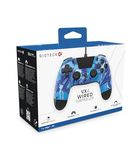 Gioteck VX4 Wired Controller for PlayStation 4 (PS4) (Blue Lightning)