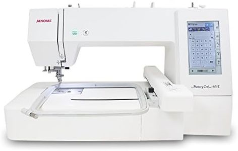 Janome Memory Craft 400E Embroidery Machine