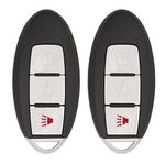 Keyless2Go Replacement for 3 Button Proximity Smart Key Nissan KR5TXN7 285E3-9UF1A (2 Pack)