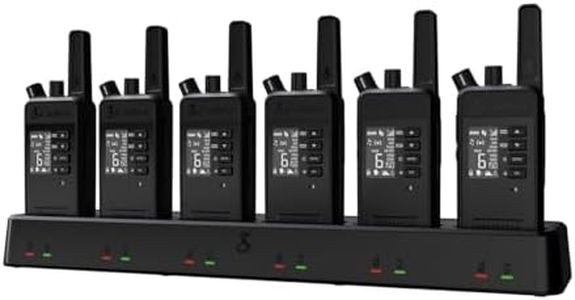 Cobra Performa 450 Business Radios (6-Pack with Dock)