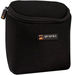 Protec Neoprene Mouthpiece Pouch for Tenor Saxophones/Tuba, Black