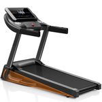 CURSOR FITNESS and UMAY Joint Brand Home Treadmill with Auto-Folding, 3-Level Incline, and Pulse Sensors – Features a 3.0 HP Quiet brushless Motor, speeds up to 8.7 MPH, and a 300 lbs Weight Capacity