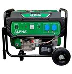 AK POWER SERVICE ALPHA CLASSIC A9500 - 7500W Self Start Generator Green