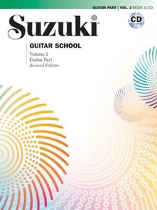 Suzuki Guitar School, Vol 2: Guitar Part (Book & CD)